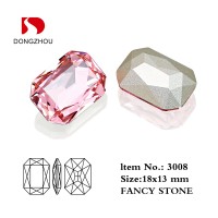 DZ 3008 18x13mm Octagon  crystal rhinestones